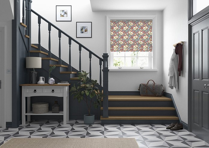 Art Deco, Cherry - Roman Blind - Image 5